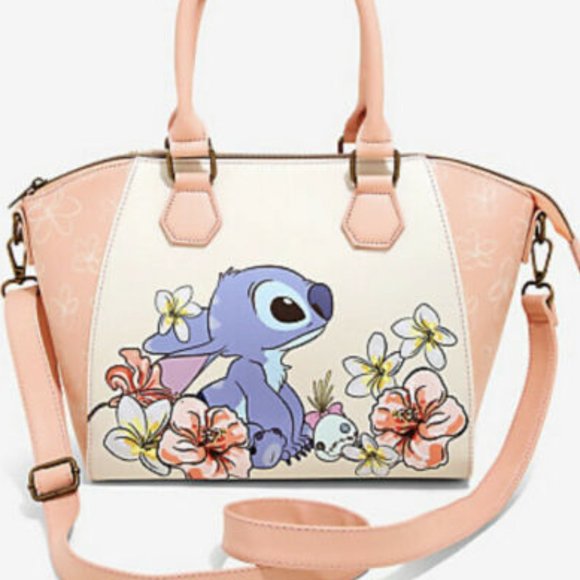 Loungefly Bags Loungefly Disney Lilo Stitch Satchel Floral Bag